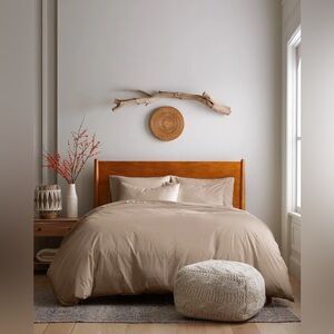 Quince Organic Brushed Cotton Duvet Cover King